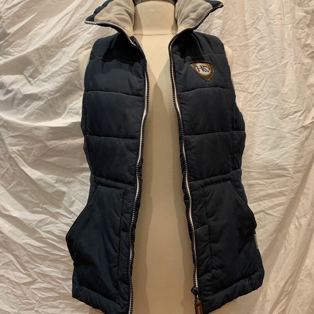 Blue-grey Horseware Riding Vest
